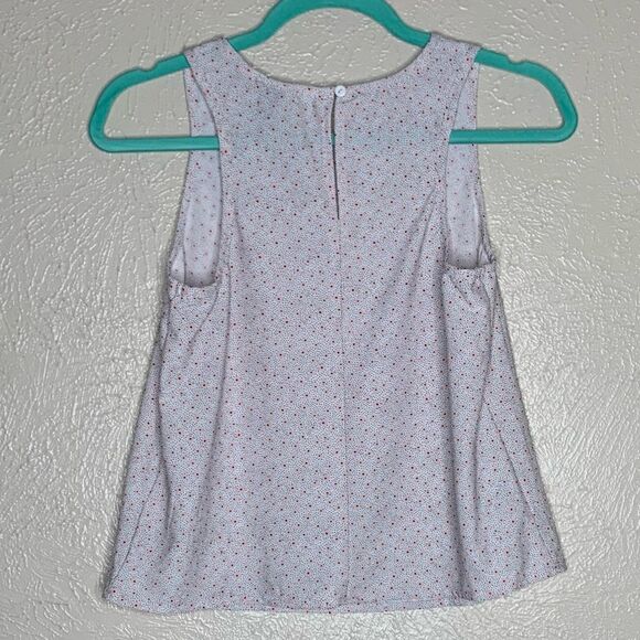 Cuidado con el perro tank floral polka dot pink black - Picture 3 of 6